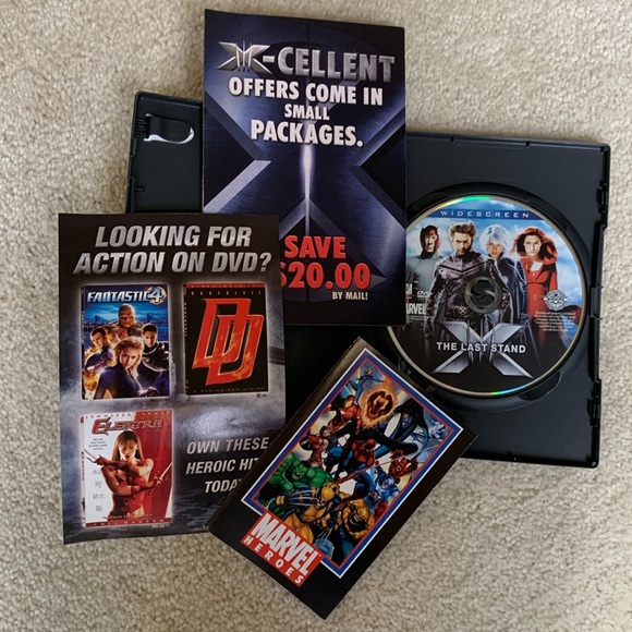 Marvel X-Men The Last Stand DVD with Special Features, Rated PG-13 - Picture 4 of 8